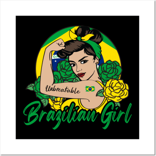 Brazilian Girl Posters and Art